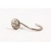 Croscill Victorian Hooks Set of 12 Decorative Shower Rings - Chrome - B00E77G7JK